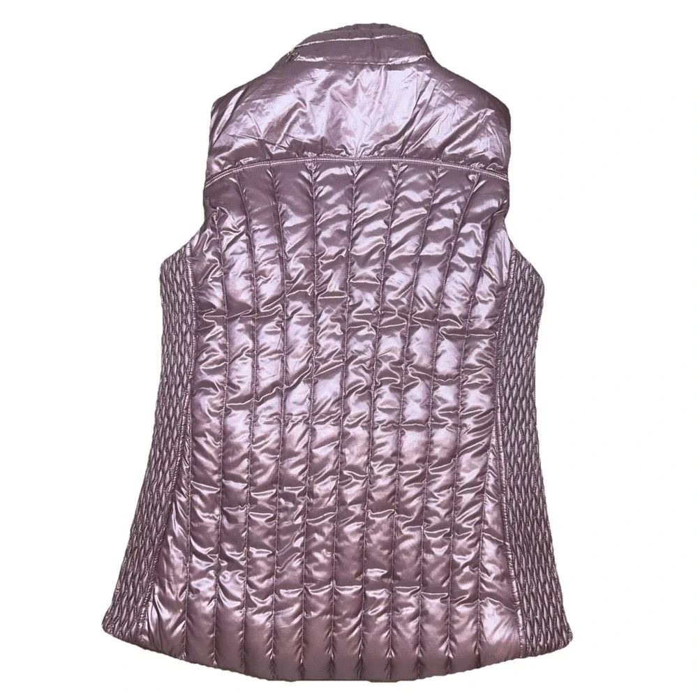 Calvin Klein Performance Small Petite Premium Down Quilted Vest  Security Pocket